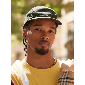 Cappellino baseball personalizzato con logo - EarthAware® Organic Cord Camper Cap