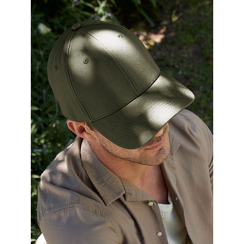 Cappellino baseball personalizzato con logo - EarthAware® Organic Cotton Stretch-Fit Cap