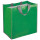 Shopper personalizzabile con soffietto chiusura a bottone e manici in nylon