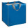 Shopper personalizzabile con soffietto chiusura a bottone e manici in nylon