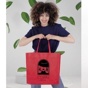 Shopper in TNT personalizzata con logo - ECOBAG 3