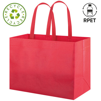 Shopper in TNT personalizzata con logo - ECOBAG