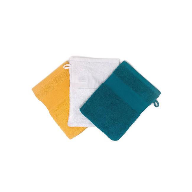 Gadget cura personale personalizzati con logo - Economy wash glove towel