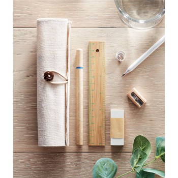 ECOSET - Set in astuccio cotone e juta