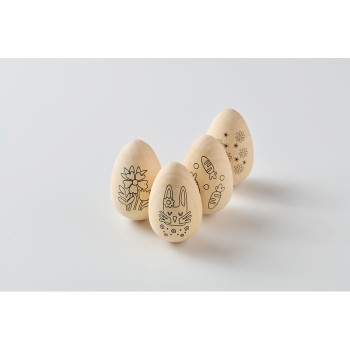 Giochi da Colorare personalizzati per Bambini - EISET - Set per dipingere le uova in legno