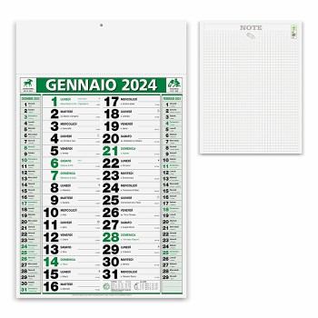 Calendari olandesi personalizzati con logo - ELEGANT