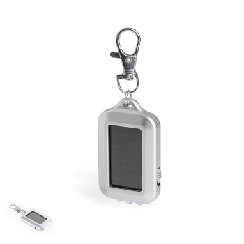 Portachiavi con torcia personalizzato con logo - Eluxo