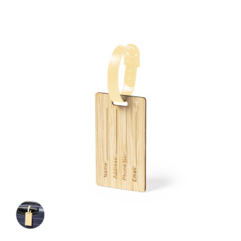 Etichette bagaglio personalizzate con logo - Elwes