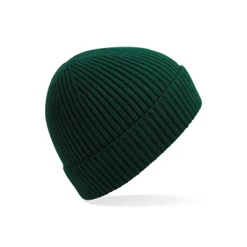 Berretti personalizzati con logo - Engineered Knit Ribbed Beanie