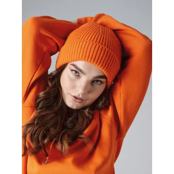 Berretti personalizzati con logo - Engineered Knit Ribbed Beanie