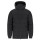 Parka imbottito unisex con zip doppio cursore e tasche