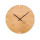 Orologio da parete personalizzabile bamboo con meccanismo tic-toc silenzioso