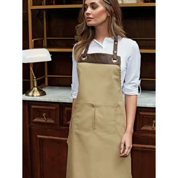 Espresso Bib Apron