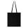 Shopper personalizzabile Black Spider in 100% cotone con manici lunghi