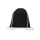 Gymsac personalizzabile Black Spider in 100% cotone con cordini tono su tono