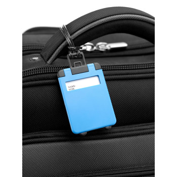 Etichette bagaglio personalizzate con logo - Etichetta bagaglio Jenson | Plastica | Forma trolley