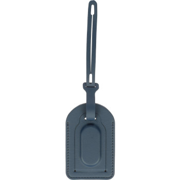 Gadget tecnologici personalizzati - Etichetta con tag per il tracciamento bagagli in PU riciclato Isen