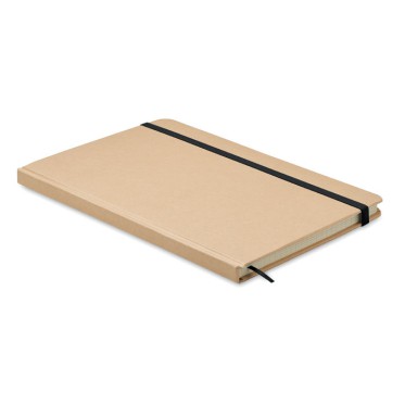 Notebook A5 personalizzabile copertina rigida cartone riciclato 160 pagine
