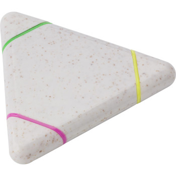 Evidenziatore in PP e paglia di grano Carrie