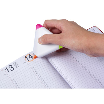 Evidenziatore triangolo in ABS Mica