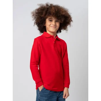 Polo da bambino personalizzata - Evolution Polo Bambino Maniche lunghe