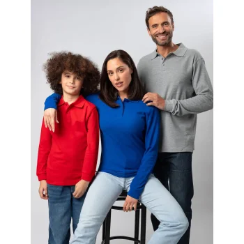 Polo da bambino personalizzata - Evolution Polo Kids LS