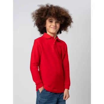 Polo da bambino personalizzata - Evolution Polo Kids LS