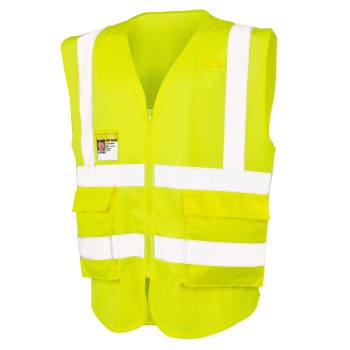 Canotta personalizzata con logo - Executive Cool Mesh Safety Vest