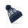 Cuffia personalizzabile Beechfield 100% acrilico soft-spun con pon-pon