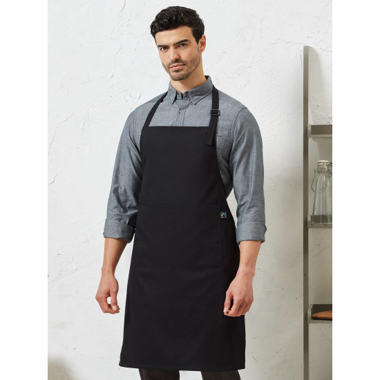  Fairtrade Bib Apron 100%C
