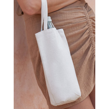 Shopper in cotone personalizzata con logo - Fairtrade Cotton Bottle Bag