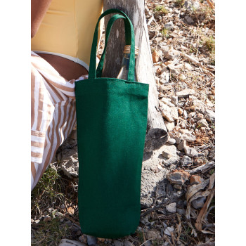 Shopper in cotone personalizzata con logo - Fairtrade Cotton Bottle Bag