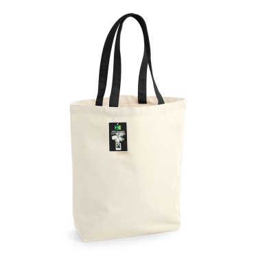 Shopper in cotone personalizzata con logo - Fairtrade Cotton Camden Shopper
