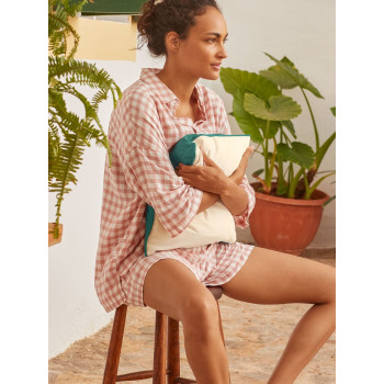 Fairtrade Cotton Piped Cushion Cover