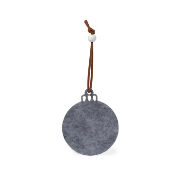 Decorazione natalizia personalizzabile in feltro morbido fiocco albero renna