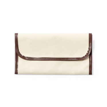 Portadocumenti da viaggio personalizzabile tessuto 600D con finiture in similpelle