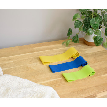 Gadget tecnologici personalizzati - Fasce di resistenza Bettina | 3 pz | Tubo di plastica