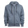 Felpa full zip personalizzabile Tee Jays con cappuccio e doppie cuciture