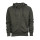 Felpa full zip personalizzabile Tee Jays con cappuccio e doppie cuciture