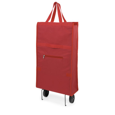 Carrello spesa pieghevole personalizzabile poliestere 600D colori vivaci