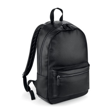 Borsa personalizzata con logo - Faux Leather Fashion Backpack