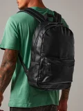 Faux Leather Fashion Backpack