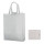 Shopper in TNT personalizzabile con chiusura a bottone e manici corti