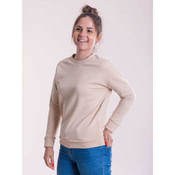 Felpa donna manica setin