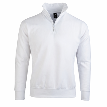 Felpa personalizzabile collo lupetto cotone poliestere 65%