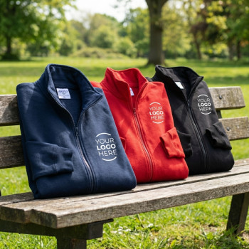 Felpa personalizzabile polycotton con cappuccio unisex multicolor