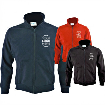 Felpa personalizzabile polycotton con cappuccio unisex multicolor