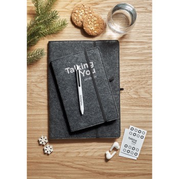 Taccuini A5 Personalizzati - FELTBOOK - Notebook A5 feltro RPET