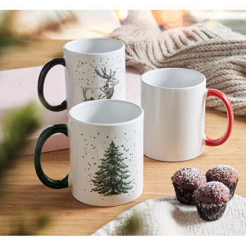 Tazze di Natale personalizzate - FESTIMUG - Tazza in ceramica. 300 ml