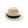 Festival Trilby personalizzabile Beechfield in paglia naturale intrecciata a mano